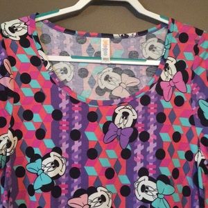Large NWT LuLaRoe Disney- Minnie Mouse Classic T